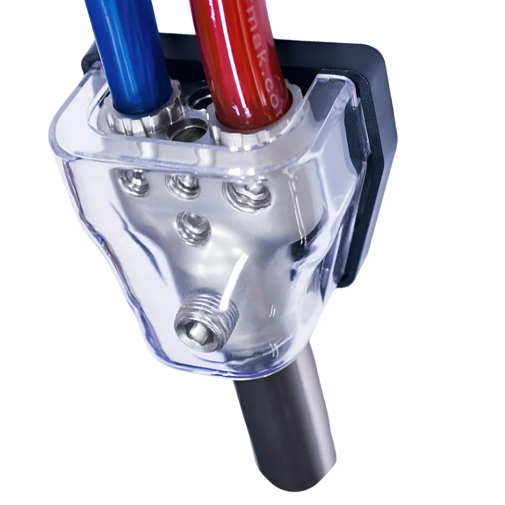 Bloco Distribuidor 3 vias Entrada 50mm Saida 35mm 21mm Permak