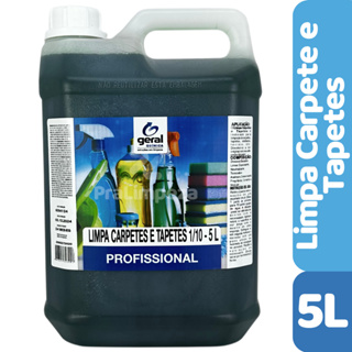 Limpa Estofados e Carpetes 5L Concentrado 1:10 Limpa Sofá Tapete Banco Carro Geral Química em Oferta na Shopee