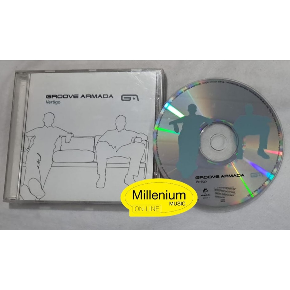 CD Groove Armada Vertigo 2000 Original Gravadora Colecionador Ótimo Estado