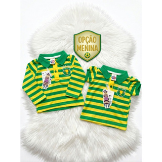 Camiseta Temática Brasil Tip Top Copa do Mundo Manga Curta e Manga Longa Menino e Menina Infantil em Oferta na Shopee