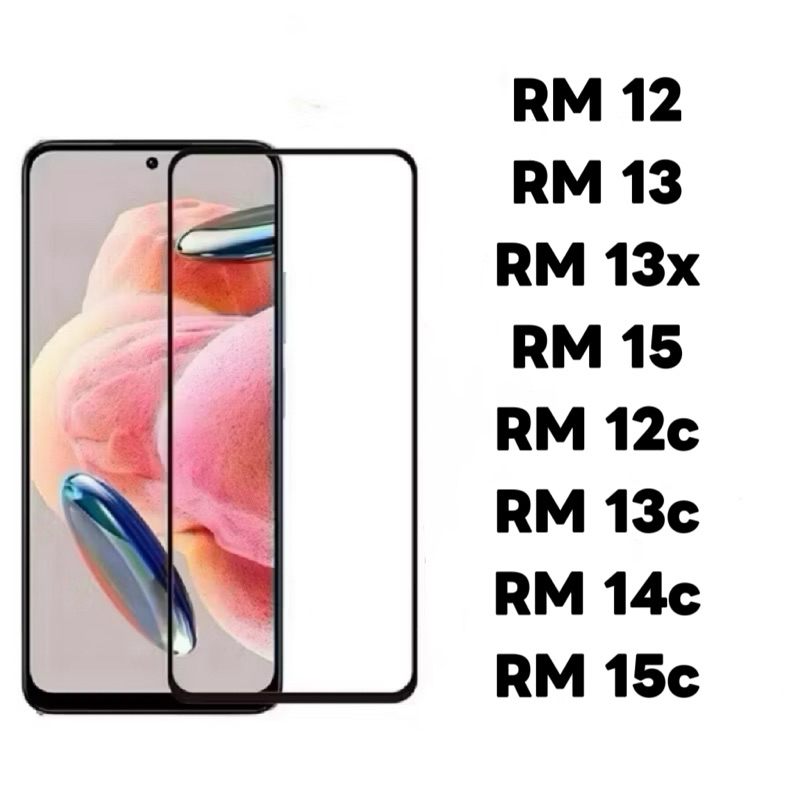 Kit 3Pcs/5Pcs Película De Vidro Temperado 3D Para Xiaomi Redmi 15c 15 14c 13c 12c 13 12 13x redmi14c redmi13x 4G 5G