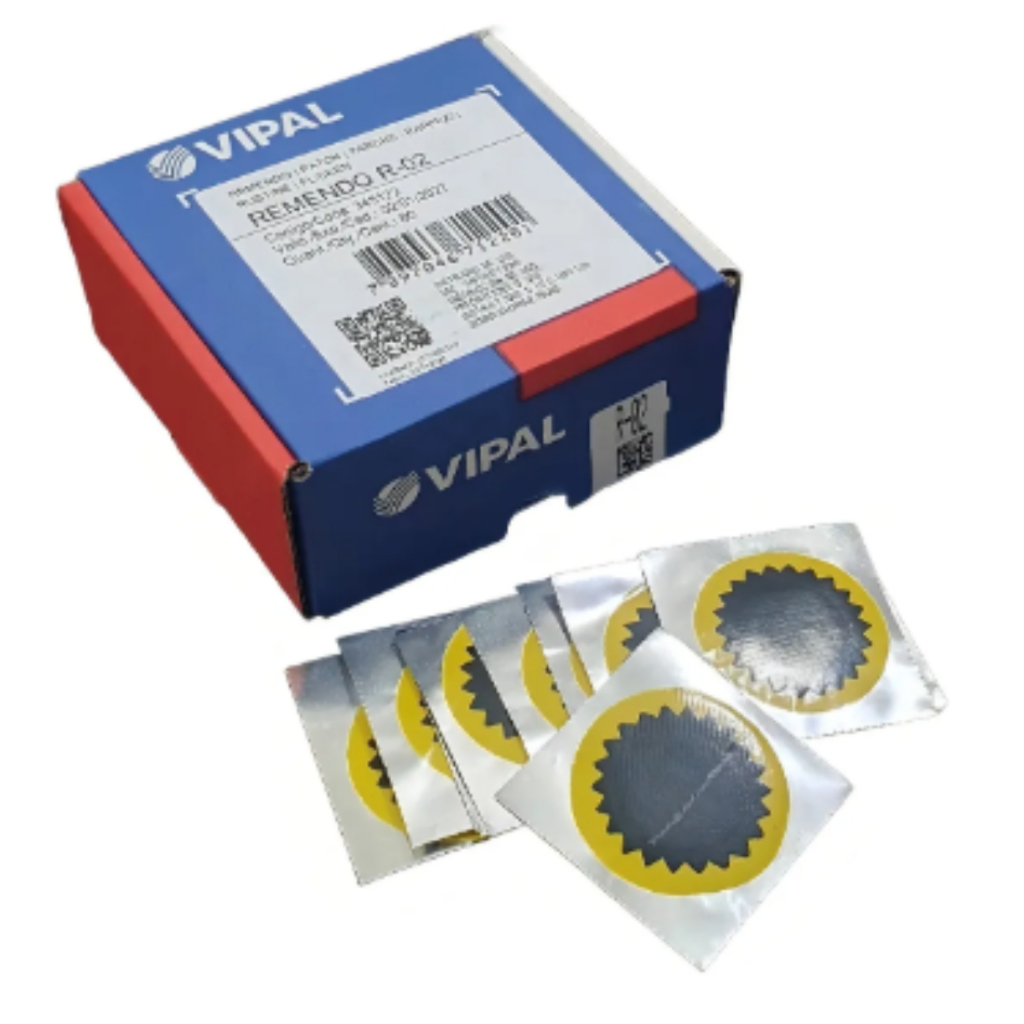 Remendo A Frio R-02 50 Mm - Caixa Com 80 Unidades - VIPAL NOVO