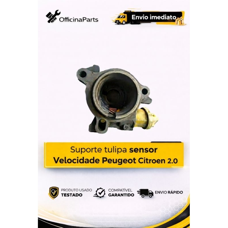 Suporte Tulipa - Sensor Velocidade Peugeot - Citroen 2.0 16v.  307 - 407 - Xsara Picasso - Citroen C5