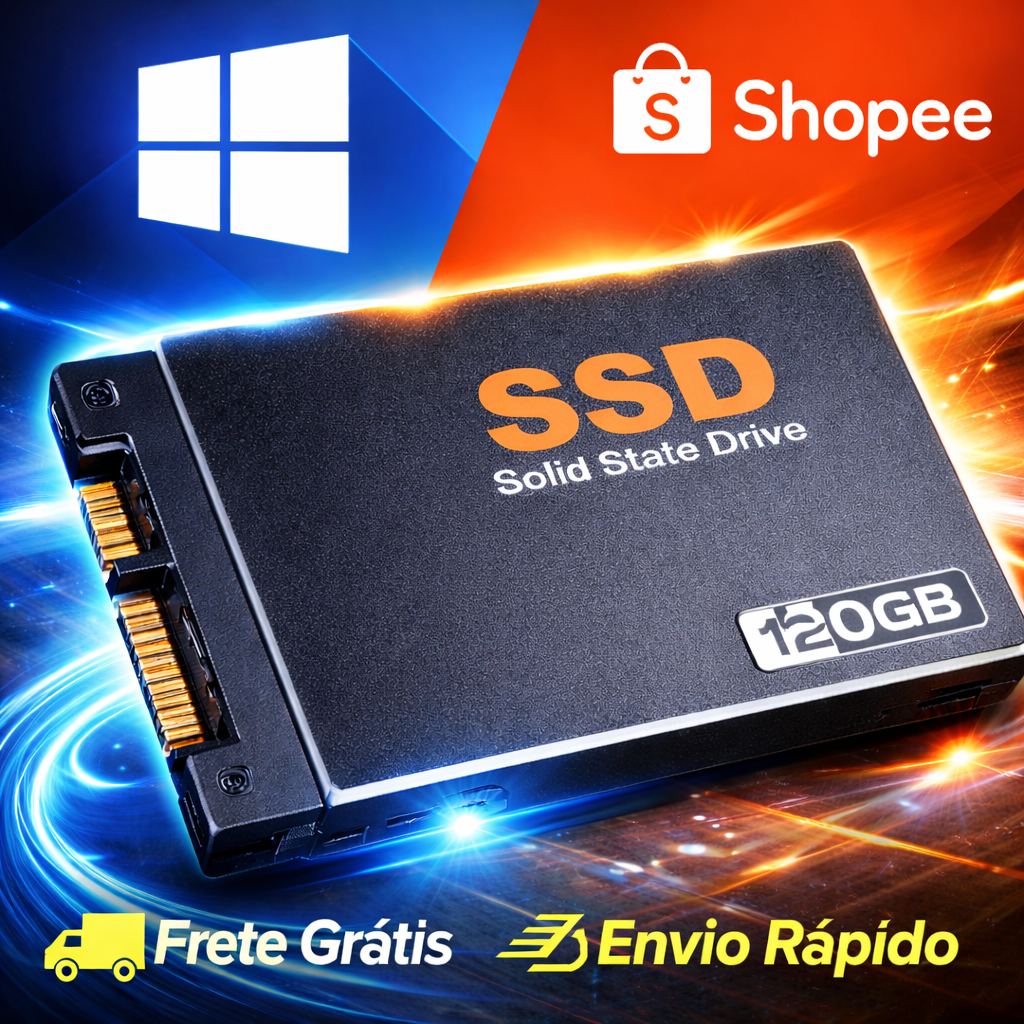 Ssd 120gb Sata III  Pronto Para Uso Notebook/Pc Qualidade e Durabilidade.