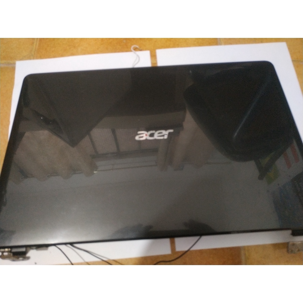 Tampa Da Tela Notebook Acer E1-571-6887 Com Dobradiças cam e Antena