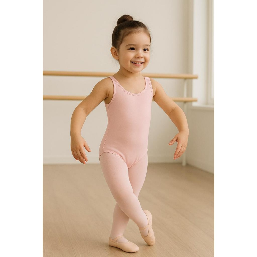 Collant De Ballet Balé Body  Regata Bailarina  Infantil