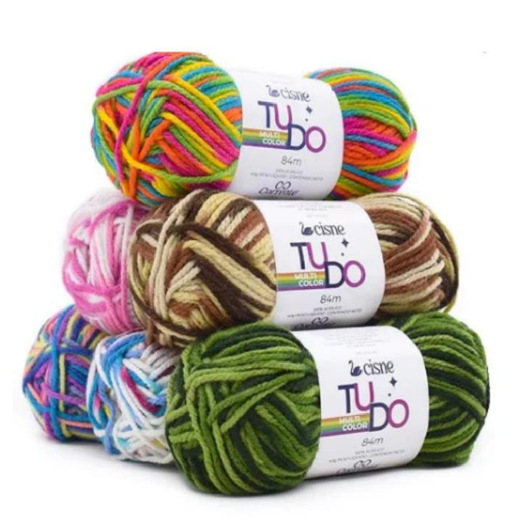 La Colorida Cisne Dprimera/Tudo Multicor Tex 468 Pct C/ 2 un em Oferta na Shopee