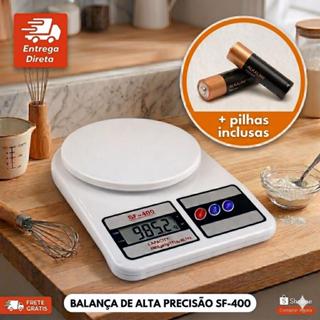 Balança Digital Alta Precisão até 10kg Cozinha Dieta Alimentos Super Precisa Nutrição Confeitaria em Oferta na Shopee