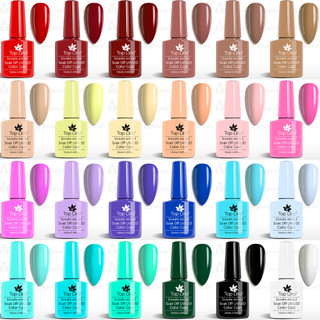 24,10 Esmaltes Em gel Lirió De Unhas Uso Profissional Shellac Color Gel Polish Unha Acrig…