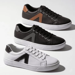 Kit 3 Pares Sapatênis Masculino Casual Calce Fácil Com Elástico Confortável