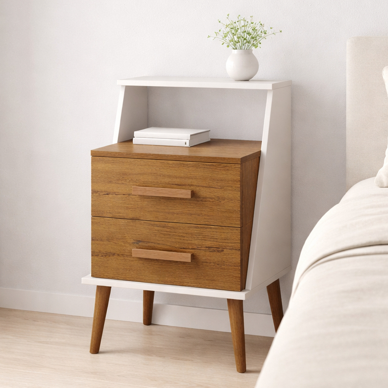 Queima de Estoque Mesa de Cabeceira Com Gaveta Pés Palito Quarto de Luxo MODELOS em Oferta na Shopee