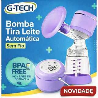 Bomba Tira Leite Materno Automática Sem Fio G-tech Recarregável