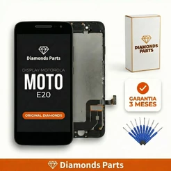 Tela Display Frontal MOTO E20 - DIAMONDS ORIGINAL