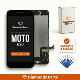 Tela Display Frontal MOTO  E20 - DIAMONDS ORIGINAL em Oferta na Shopee
