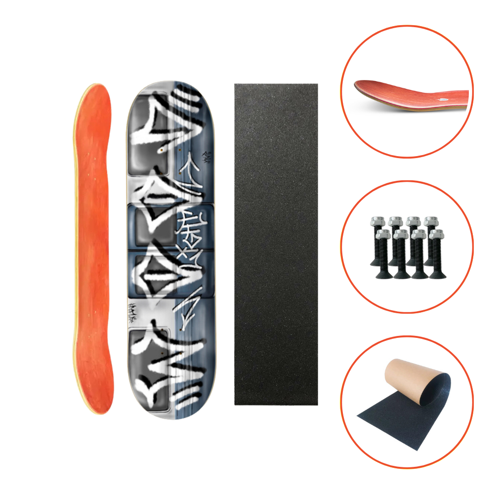 Kit Shape Marfim Grafite Subway +Lixa Emborrachada +Parafuso | Wood Light