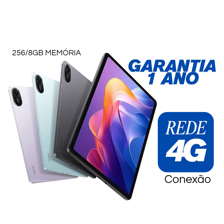 Tablet Xiaomi Redmi Pad 2 Wifi 256gb 128gb Versão Global Original e com - Miniatura 4
