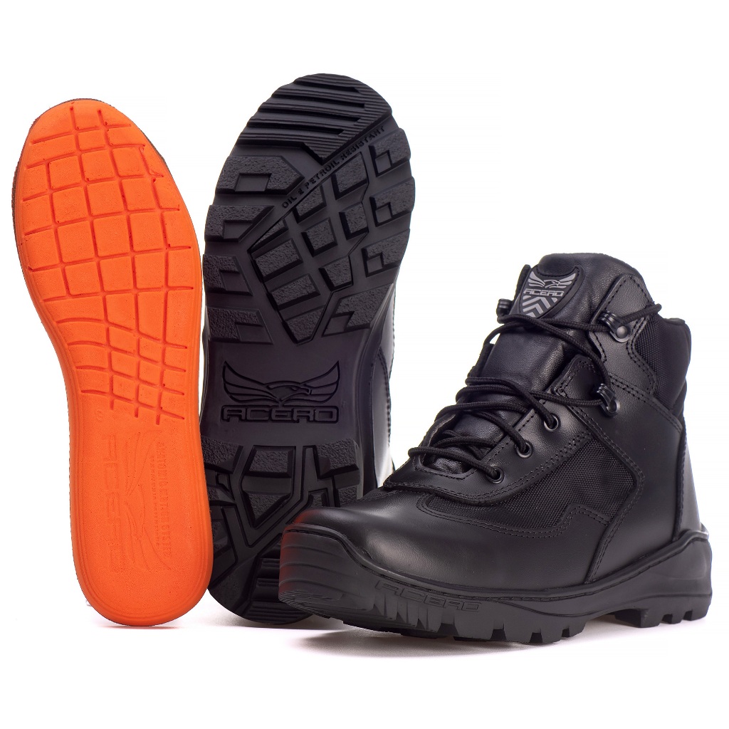 Bota Tatica Acero Colt Esporte Esportiva Bota Policia Militar SP Masculina Airsoft Paintbal Coturno Exército Com C.A Epi