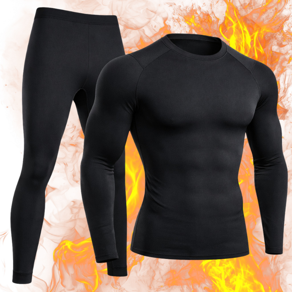 Conjunto Segunda Pele Camisa Calça Térmica Inverno Frio Masculino e Feminino