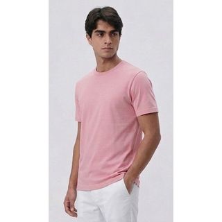 CAMISA MASCULINA + CAMISA BASICA + CAMISA 100% ALGODÃO + CAMISA ROSA + CAMISA G