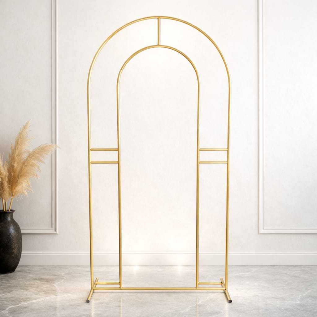 Painel Arco Romano Duplo Desmontável Janela 2x1 Com Pintura Eletrostática Para Decoração De Festa Aniversário e Casament em Oferta na Shopee