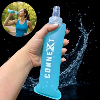 Garrafa De Água 250ml Corrida Pedal Dobrável Mole Silicone Squeeze em Oferta na Shopee