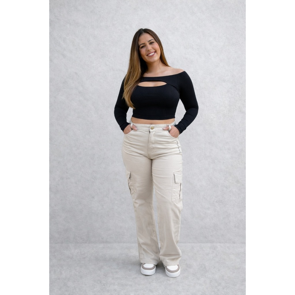 Calça Wide Leg Calça Cargo Calça Jeans Calça Feminina Calça Bege Calça Jeans Clara Calça Jeans Despojada Calça Estilosa — R$ 69,99 em Shopee, 12% OFF