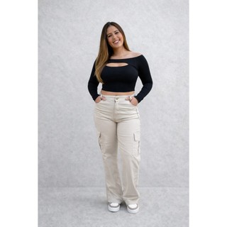 Calça Wide Leg Calça Cargo Calça Jeans Calça Feminina Calça Bege Calça Jeans Clara Calça Jeans Despojada Calça Estilosa