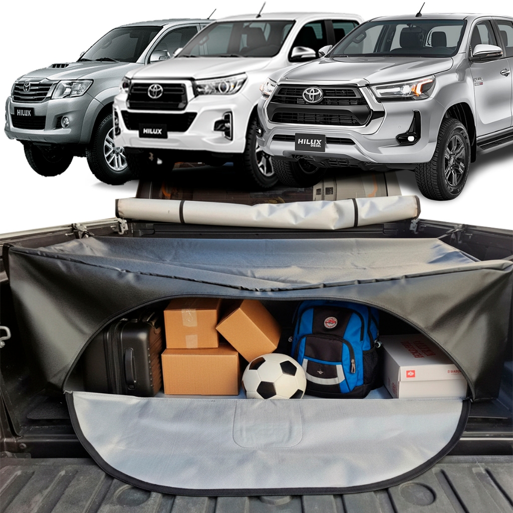 Bolsa Caçamba Toyota Hilux 420 Lts Premium Instala Sem Furar a Caçamba