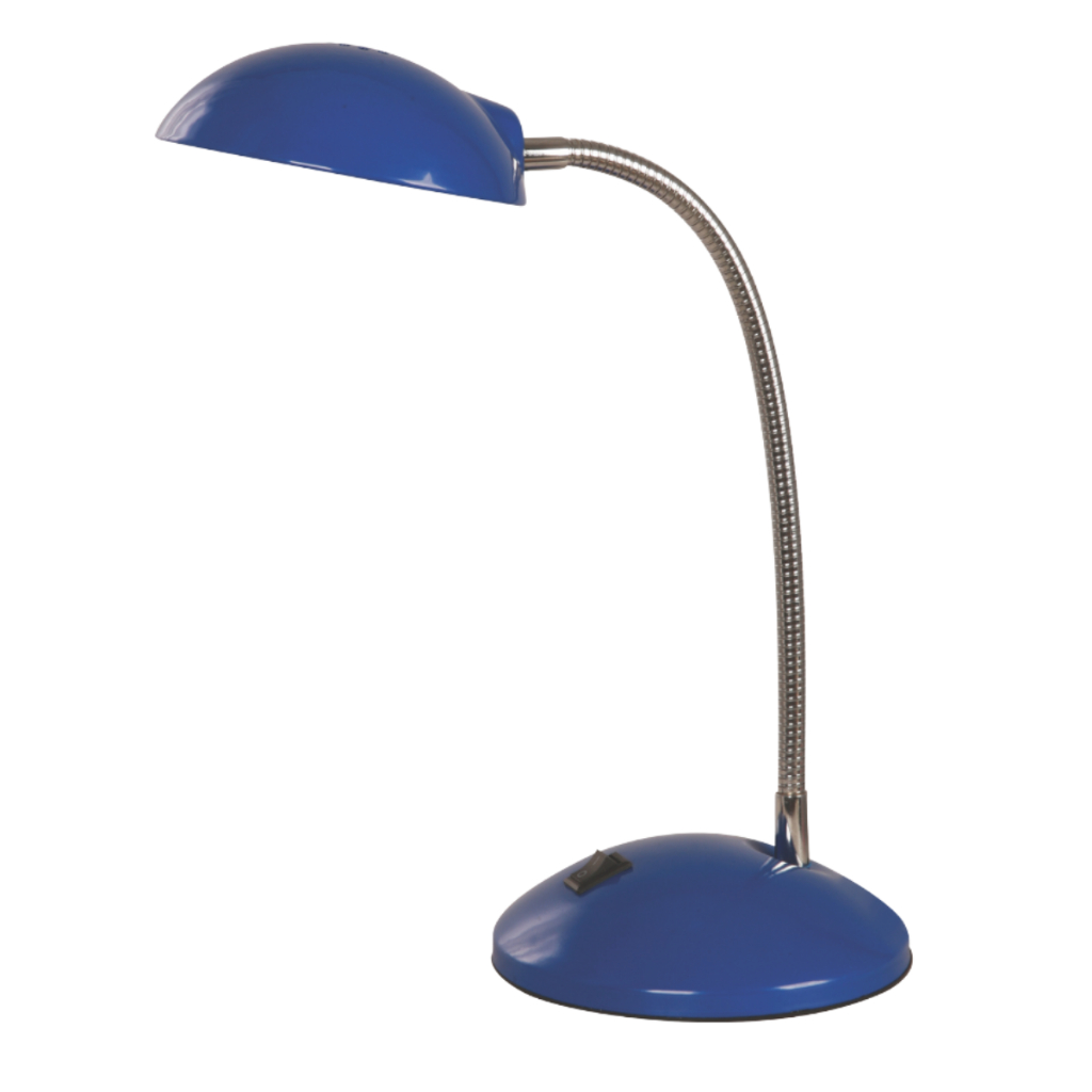 Luminária De Mesa Led Articulável Leitura Gênova G20 3000k Azul Bivolt