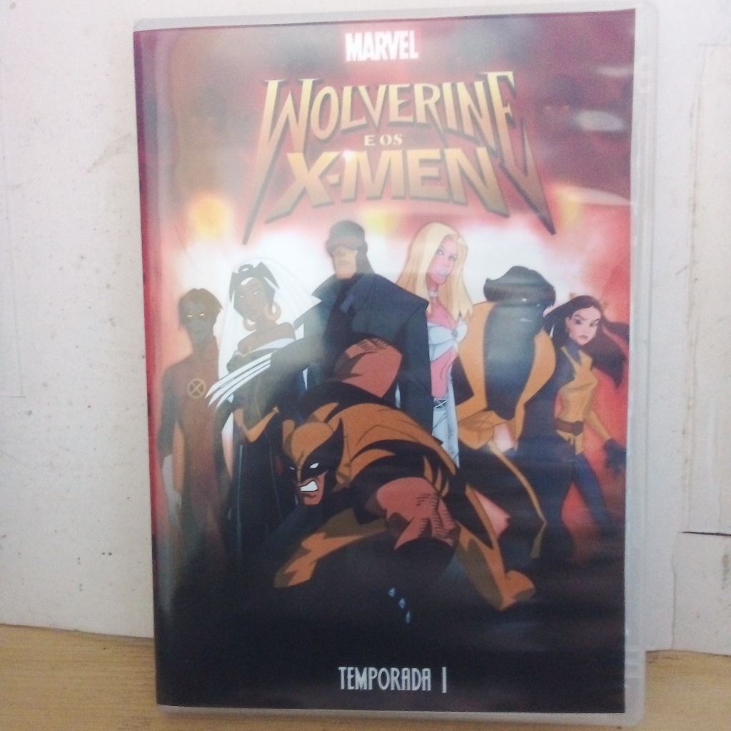 DVD Wolverine e os X-Men 1ª Temporada (26 Epis.) Dublado HD720p