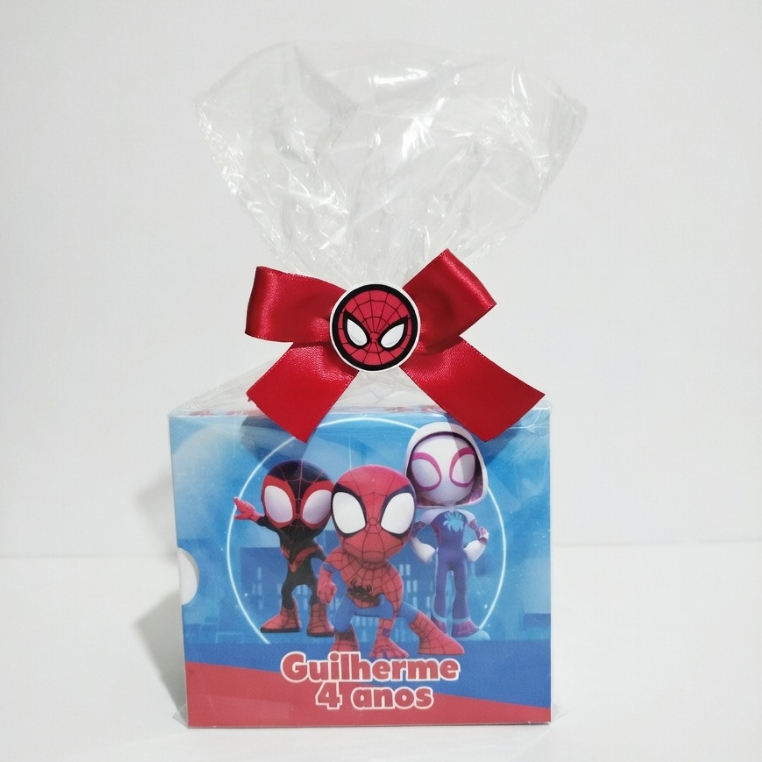 Kit Massinha Personalizado Spidey & Amigos Com Cortador | FAZEMOS QUALQUER TEMA | Lembrancinha Aniversário
