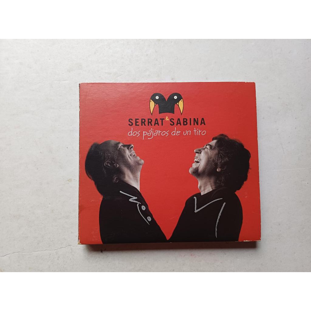 cd + dvd Serrat & Sabina - Dos Pájaros de in tiro