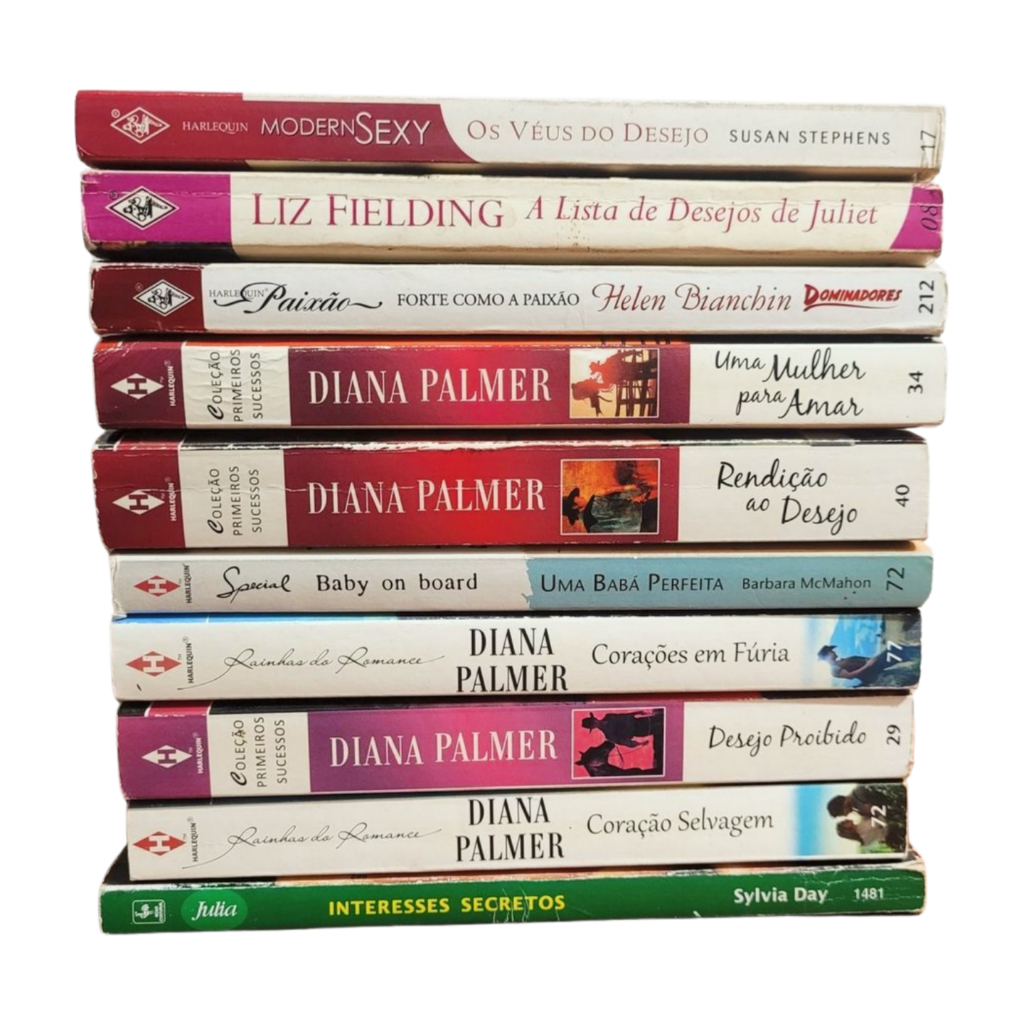 Livros Romance Harlequin - Romance de banca / época - Escolha o seu