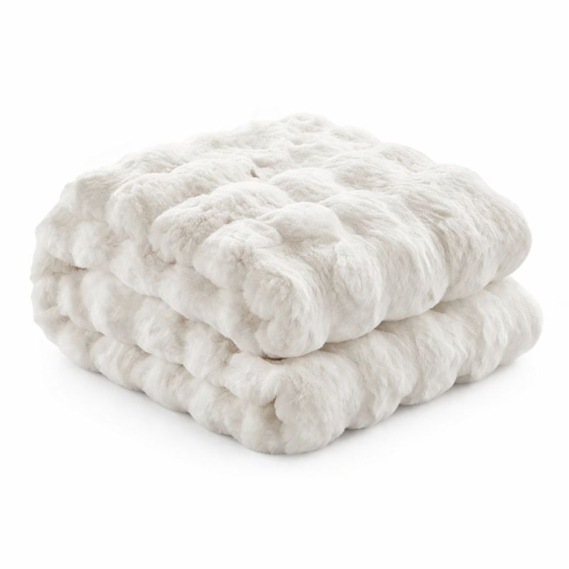 Cobertor Manta Luxuosa Blanket Pesada Super Macia e Quente Efeito Ondas 430gr/m² - Casal, Queen e King