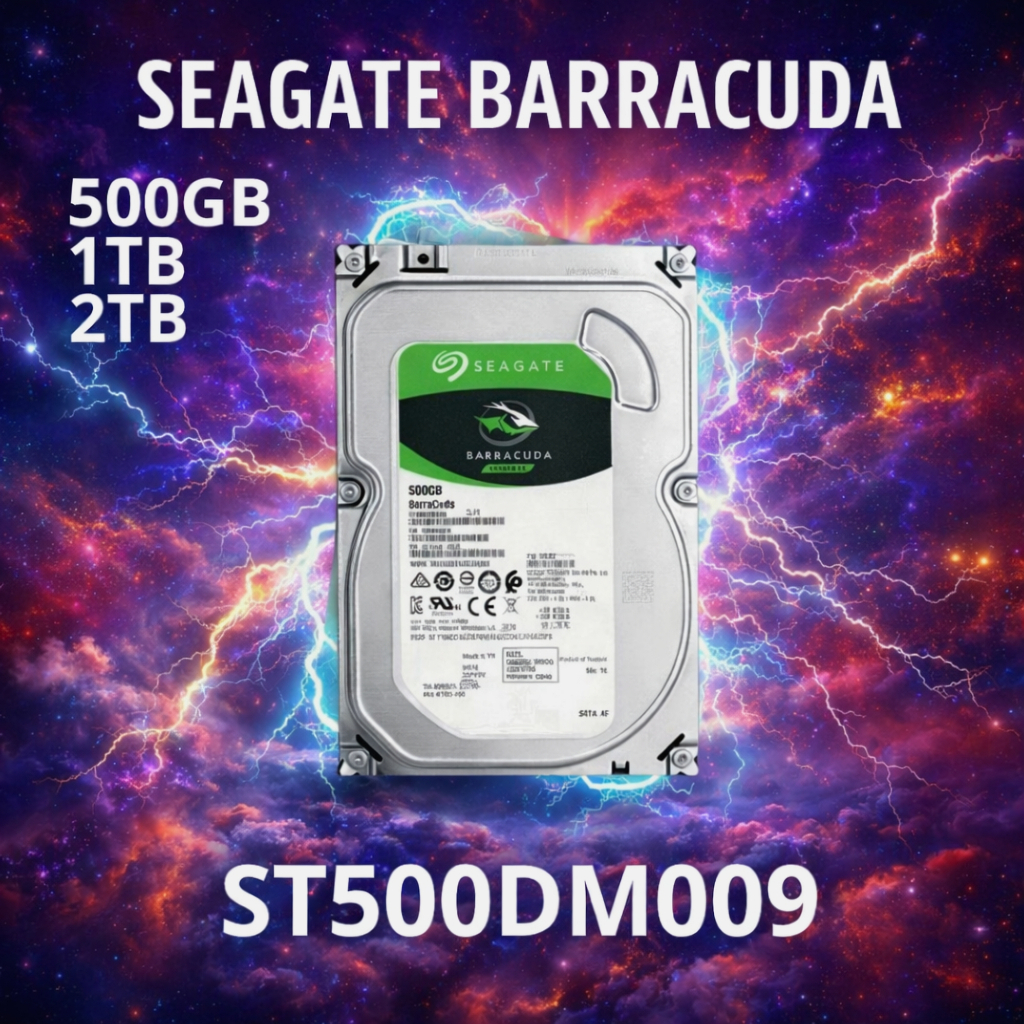 HD Seagate Barracuda 500GB/1TB/2TB SATA 3.5” Para PC Desktop e DVR CFTV c/ Garantia