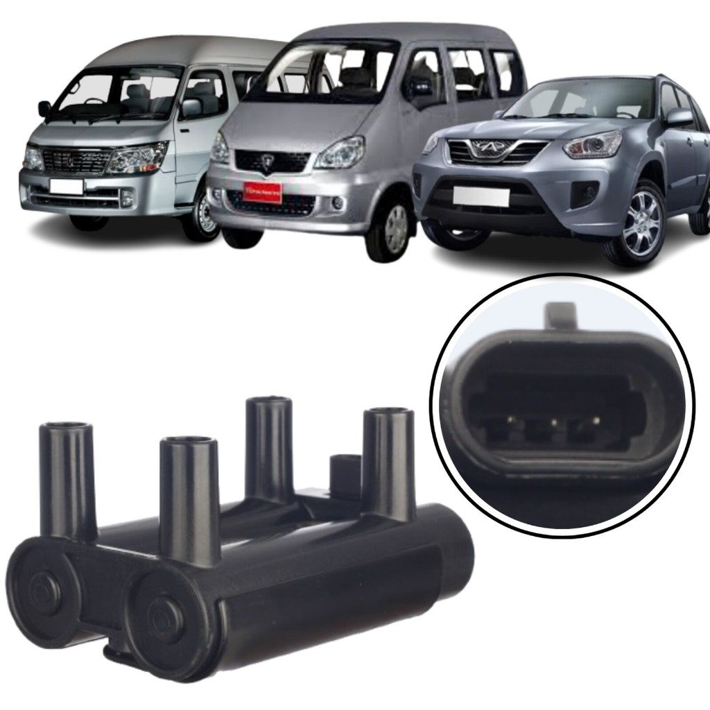 BOBINA DE IGNIÇÃO CHERY CIELO TIGGO 2011/ LIFAN 320