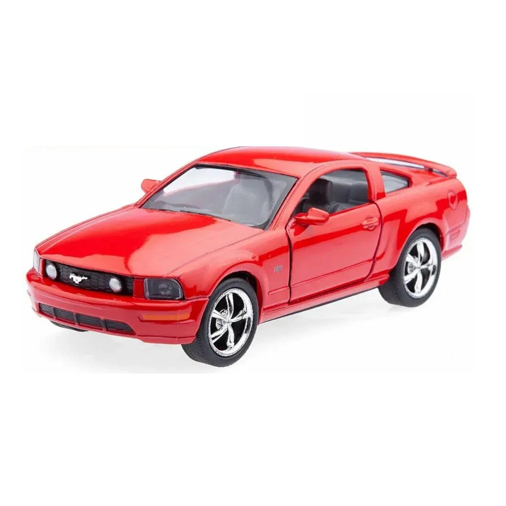Ford Mustang GT500 shelby cobra 1964 carros antigos miniatura kinsmart 1:32-38 miniatura metal