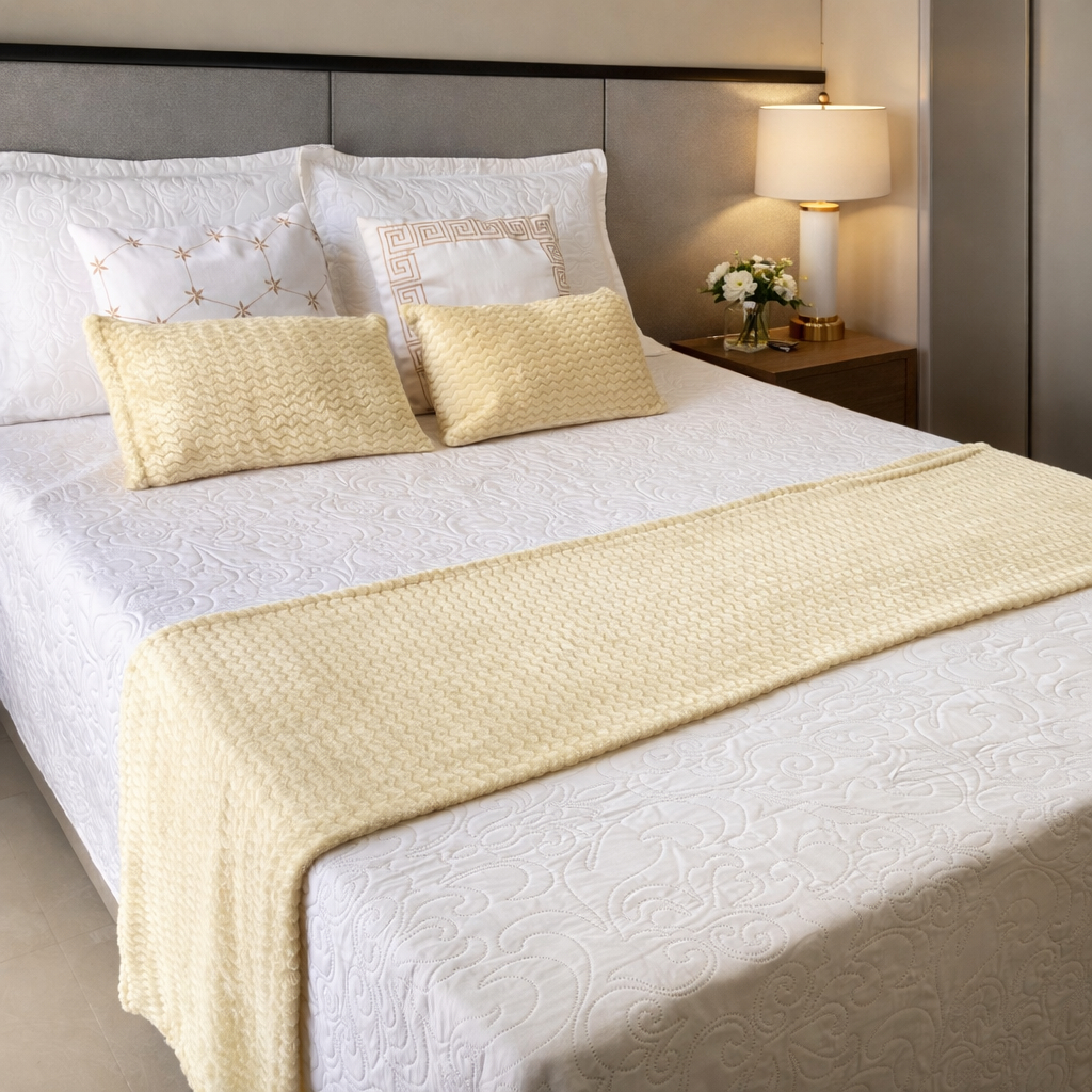 Kit PESEIRA + Capas de baguetes Aconchergante 3 peças - Decorar a Cama em Oferta na Shopee