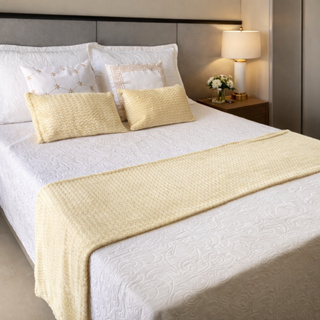 Kit PESEIRA + Capas de baguetes Aconchergante 3 peças - Decorar a Cama em Oferta na Shopee