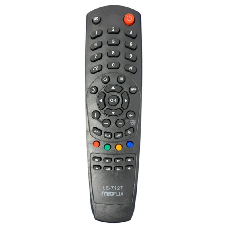 Controle Remoto Le-7127 Flix Black / Eva / Ultra Envio Rapido