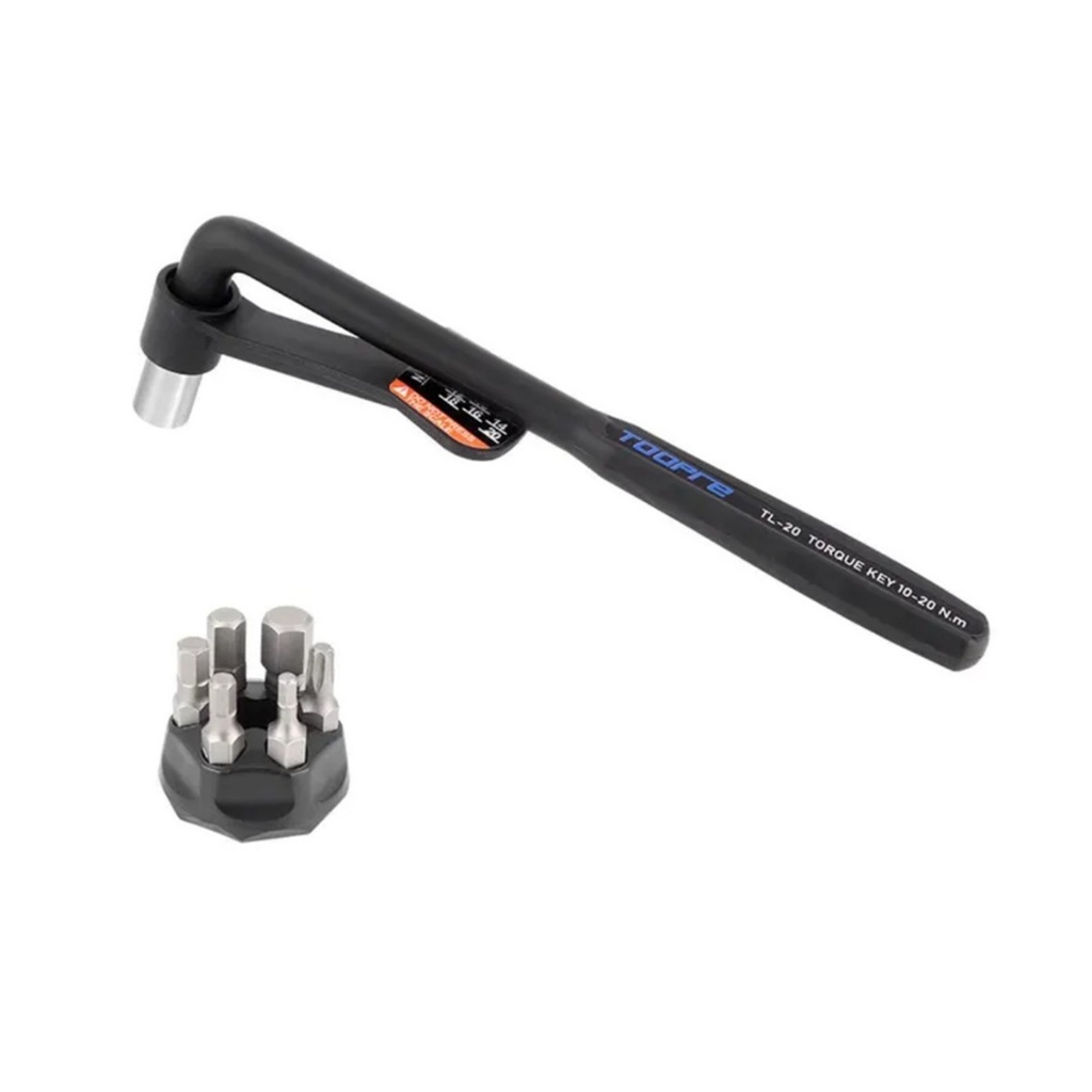 Torquímetro Toopre Ferramenta Bike 3-10 N.m Chave Allen Torx Bike