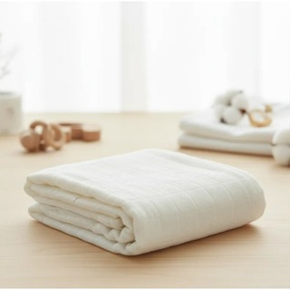 Kit 10 Fraldas Algodão Luxo 70x70cm – Branco, Rosa e Azul – Toque Macio em Oferta na Shopee