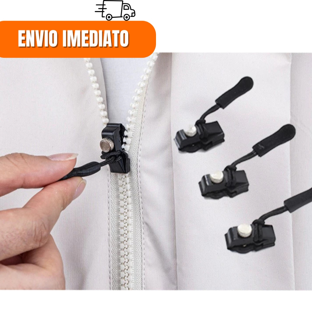 Kit Zípers de Conserto Universal e Reparo Instantâneo Sem Costura Prático Para Bolsa Mochila Malas em Oferta na Shopee