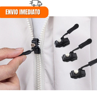 Kit Zípers de Conserto Universal e Reparo Instantâneo Sem Costura Prático Para Bolsa Mochila Malas em Oferta na Shopee