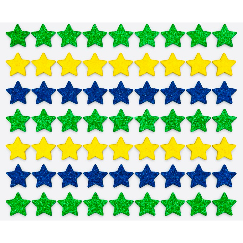 Kit 100 Adesivos Pet Copa Do Mundo Estrelas 2026