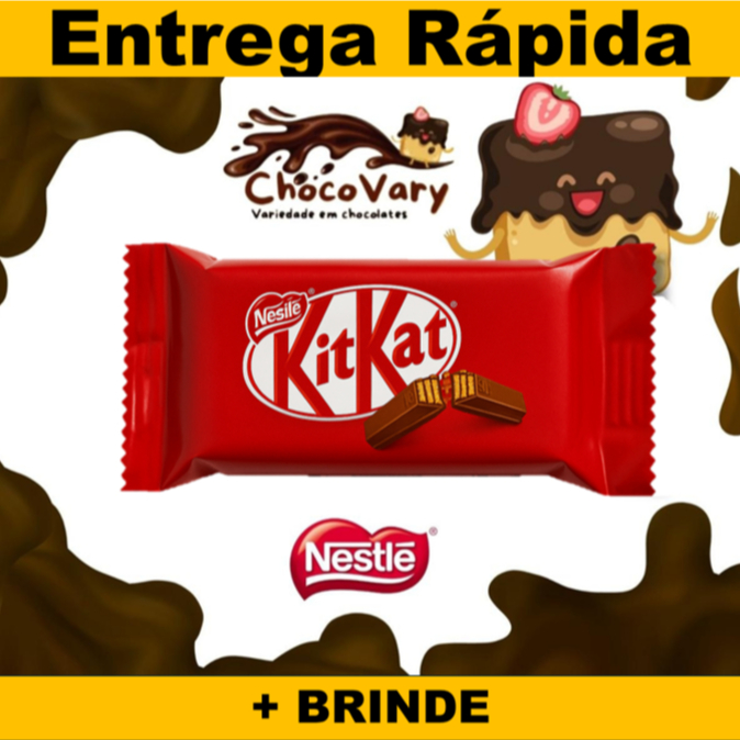 KitKat Mini Ao Leite Nestlé 500g c/40 unidades