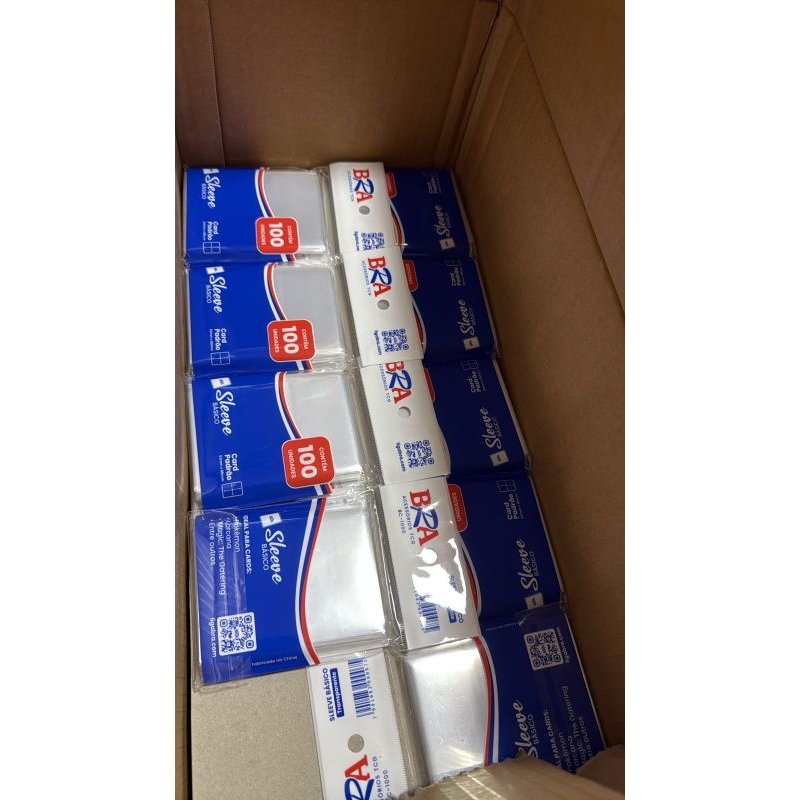 Sleeves BRA para proteção de cartas tcg pokémon yuh gi oh magic pokémon