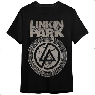 Camiseta Banda Linkin Park Rock Unissex Masculina Feminina Algodão Premium Plus Size