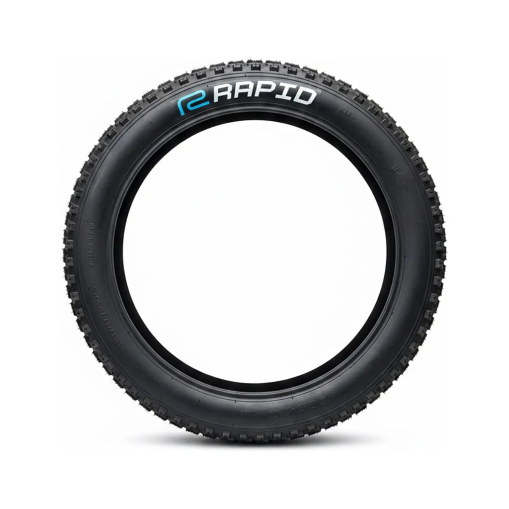 Pneu Rubbest Aro 20 X 4.0 Largo Kevlar Sem Arame Bike Eletrica Fat Bikes