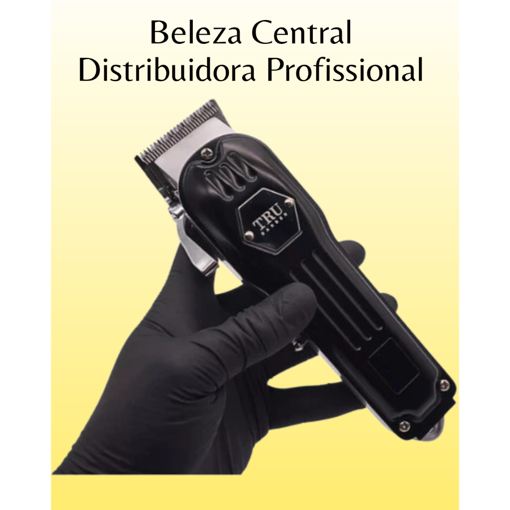 Máquina De Corte Tru Barber Modelo: 9518 - Carcaça Cima e Baixo 100% Metal